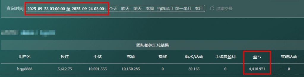 「2025/09/23」哈希分分彩任二组选复式 单日盈利4418