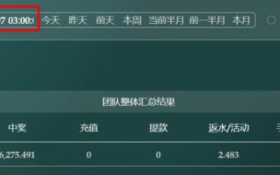 2025/11/06波场极速彩中三直选跨度 单日盈利1896