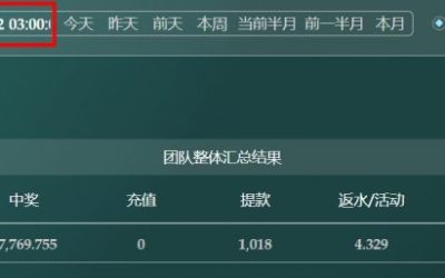 2025/11/11波场极速彩中三直选跨度 单日盈利1564